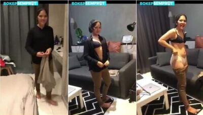 Bokep Mahasiswi Cantik Hijab Disuruh Pacar Bugil